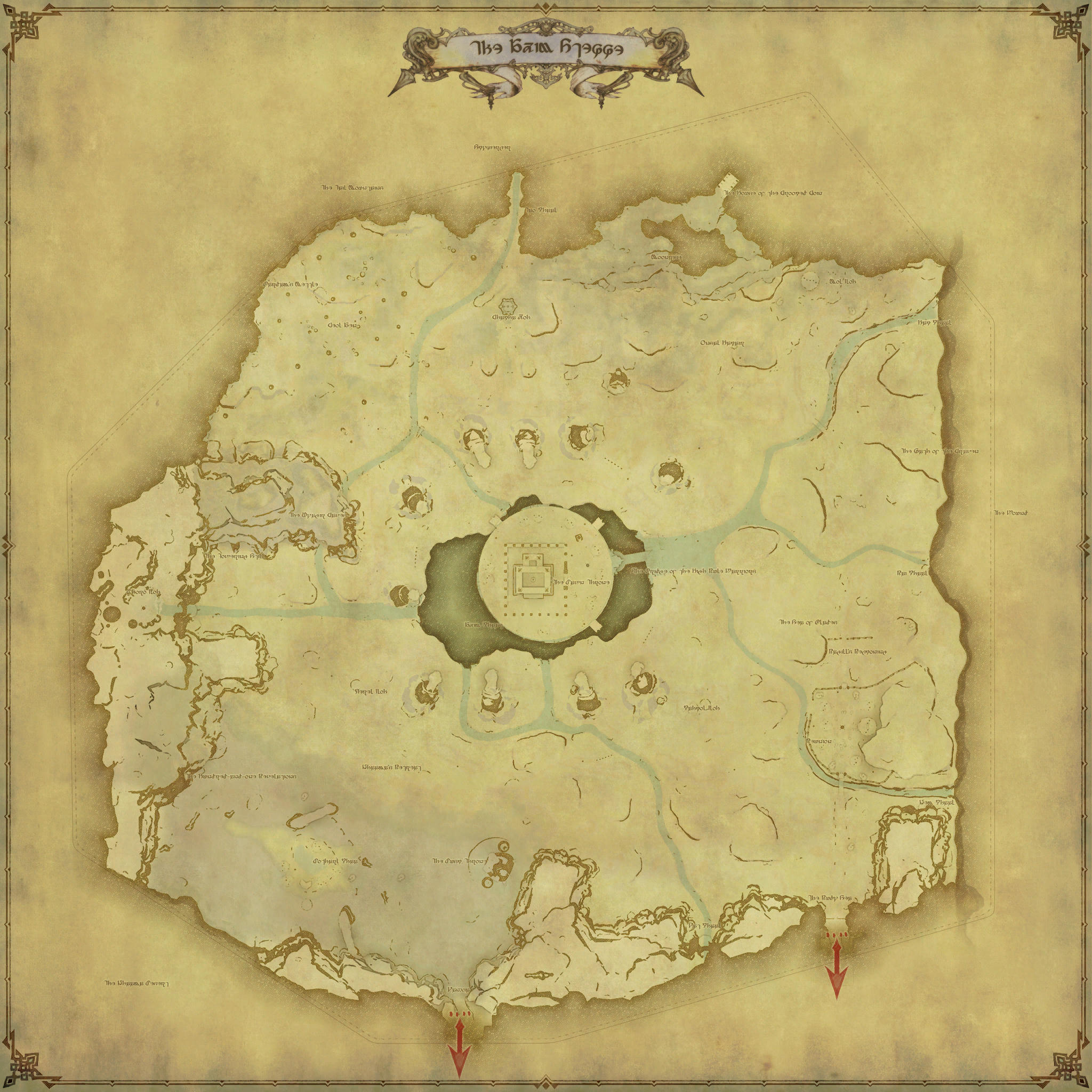 Map of The Azim Steppe