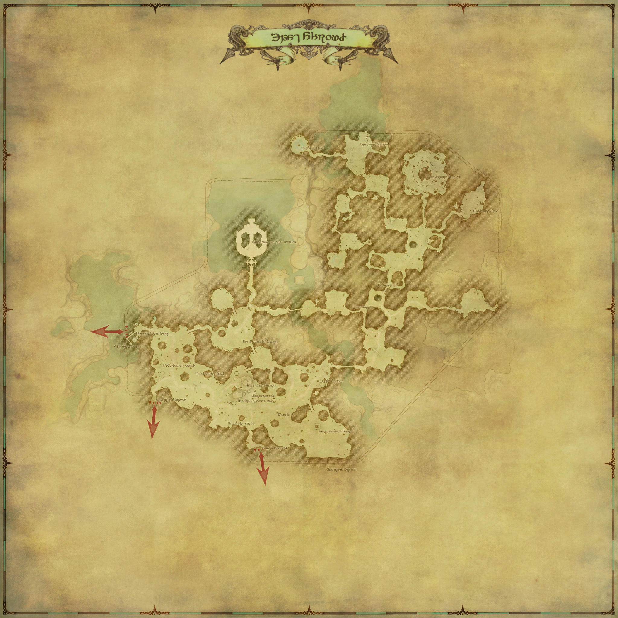 Map of East Shroud