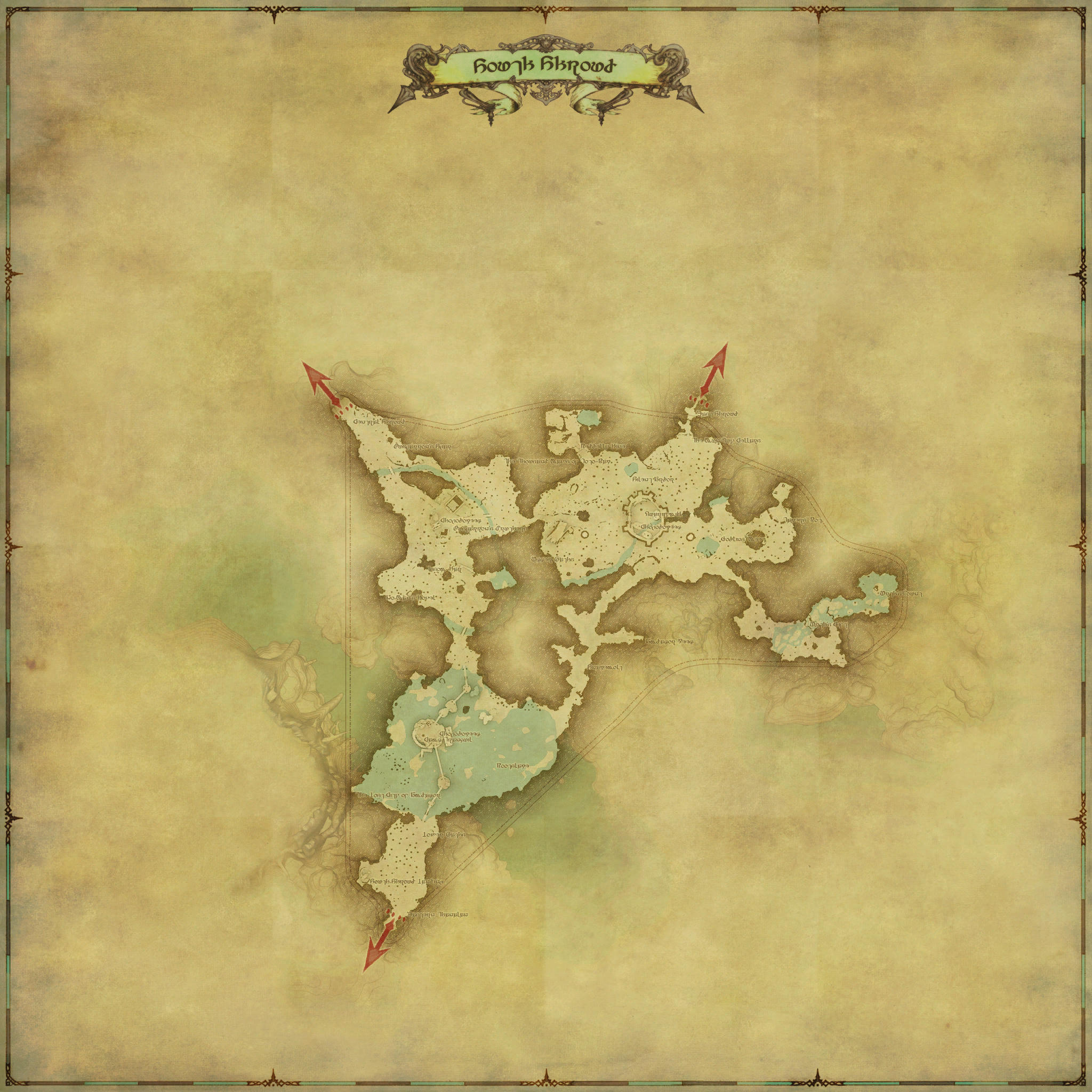 Map of South Shroud