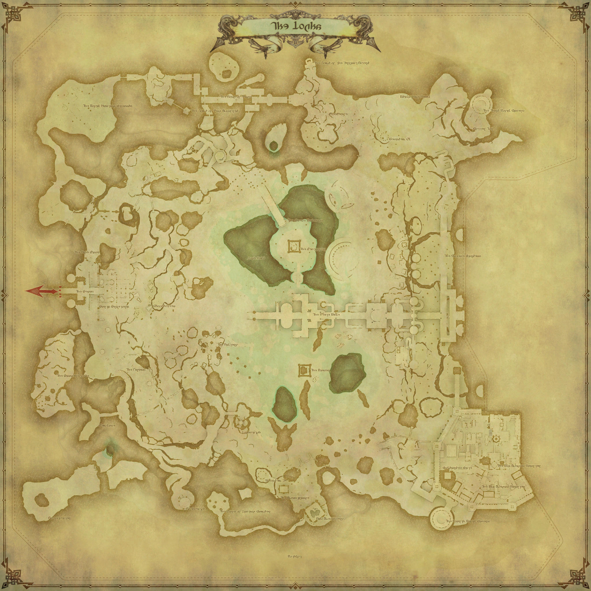 Map of The Lochs