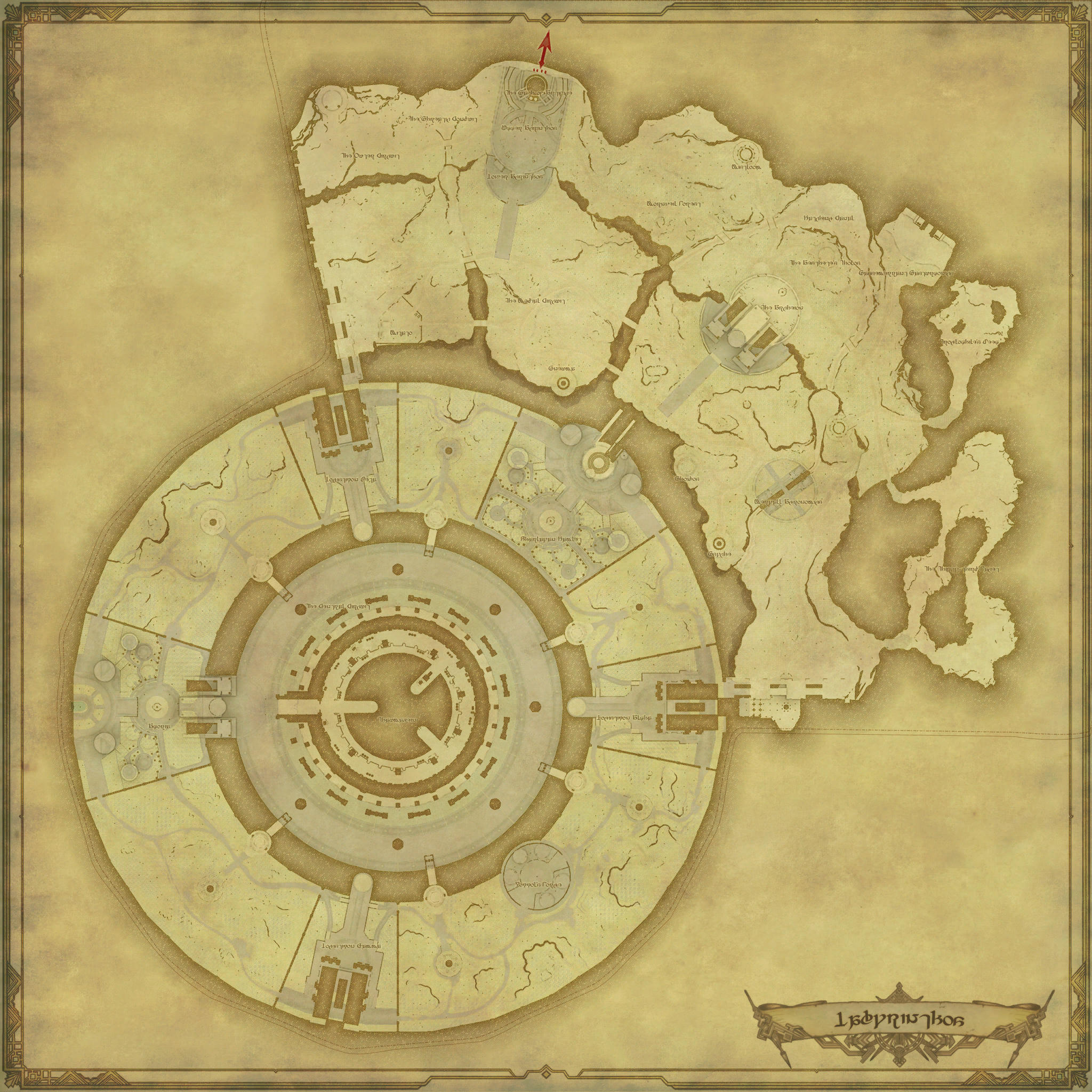 Map of Labyrinthos