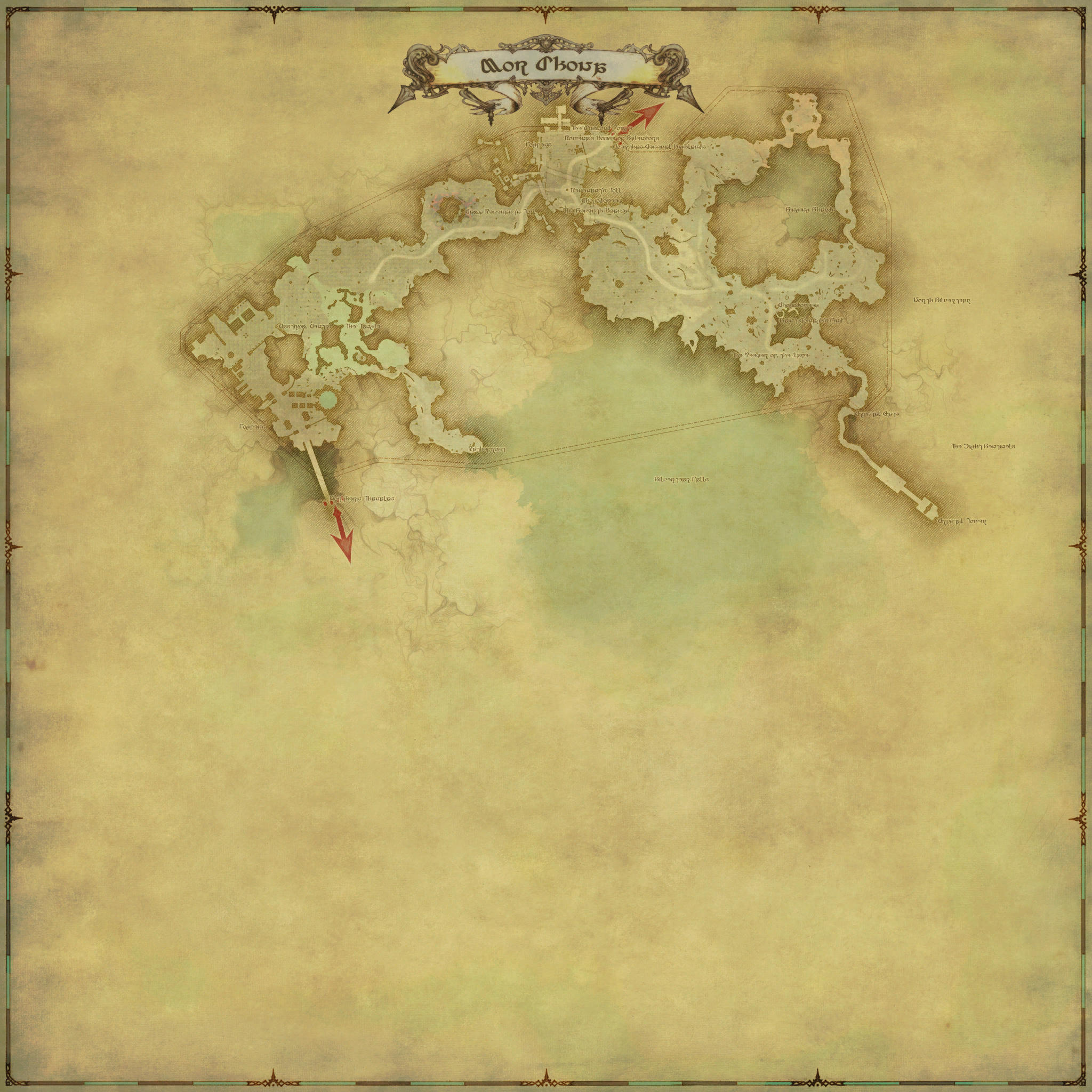 Map of Mor Dhona