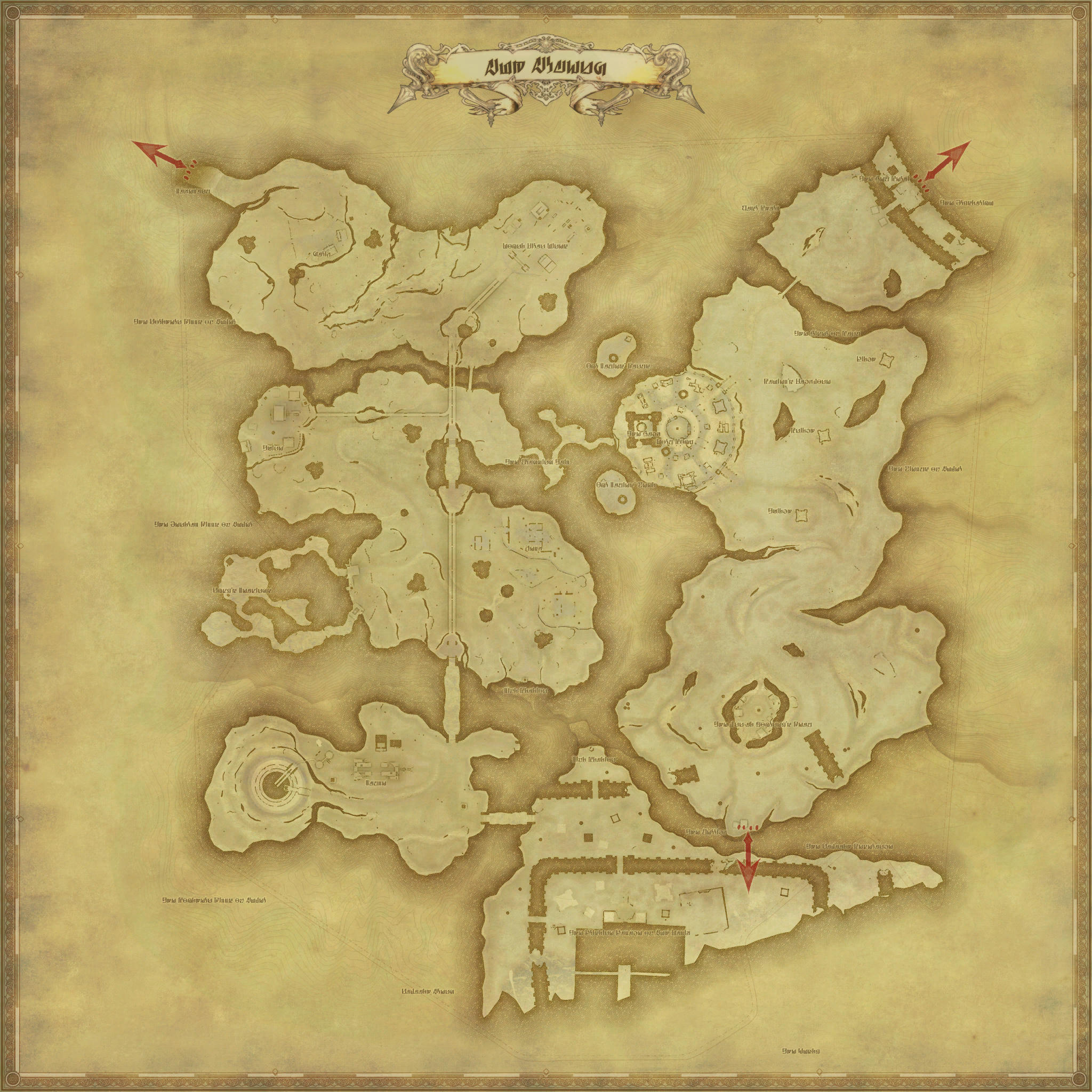 Map of Amh Araeng