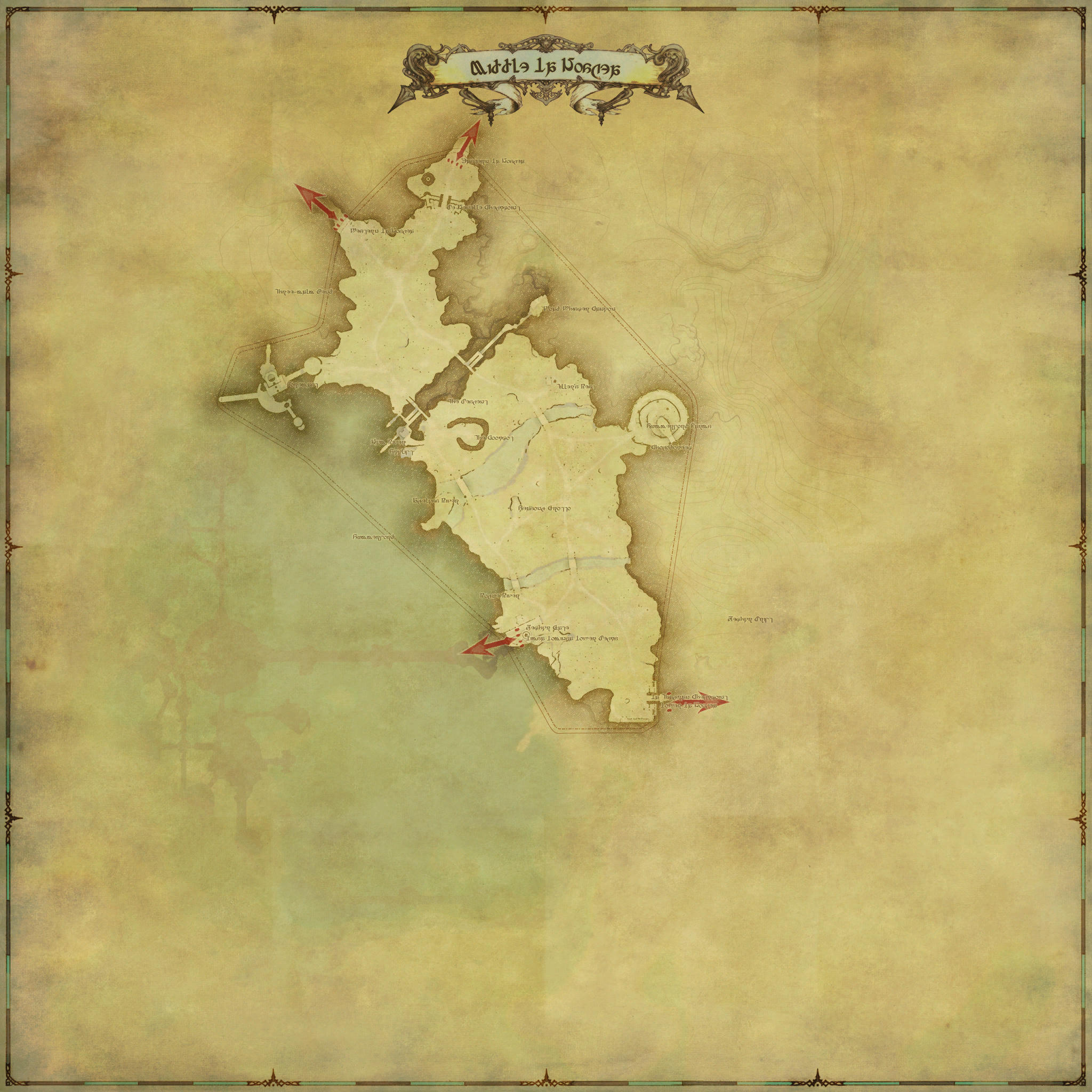 Map of Middle La Noscea
