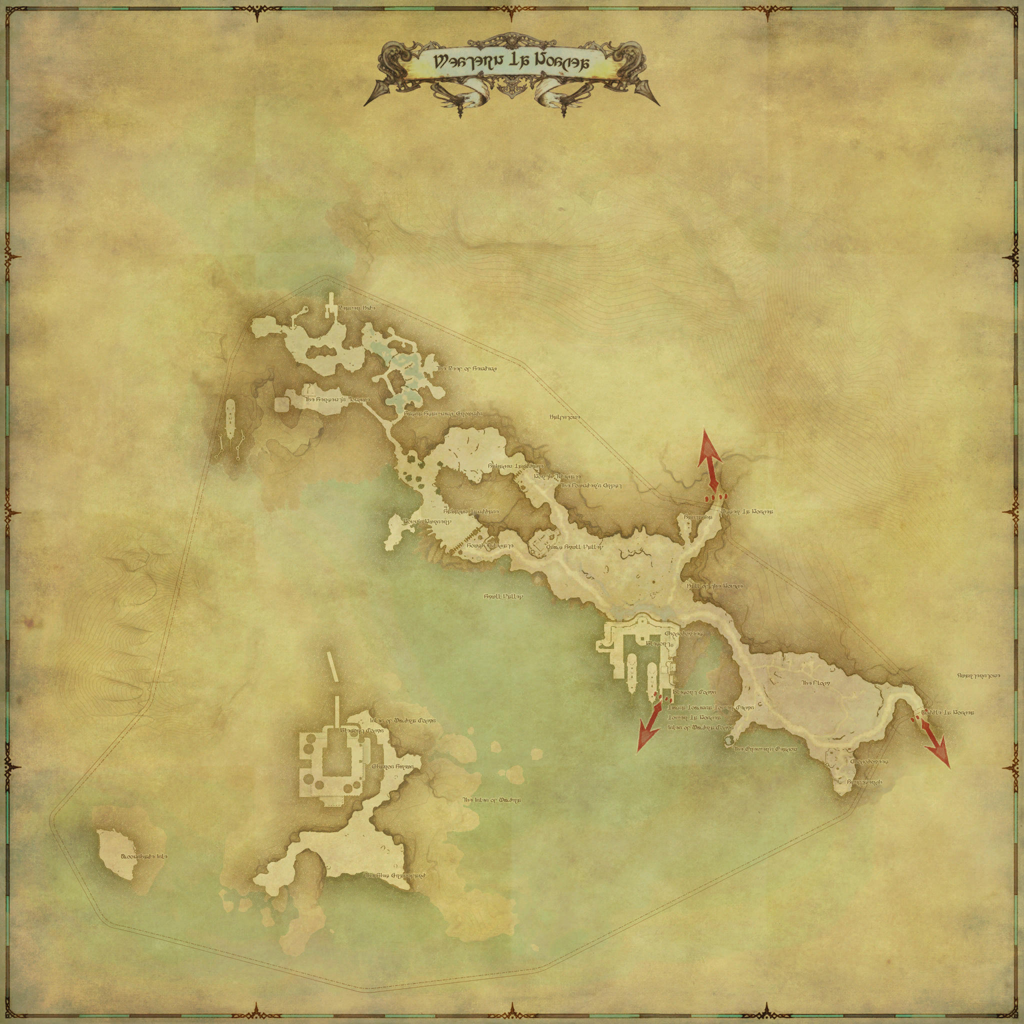 Map of Western La Noscea