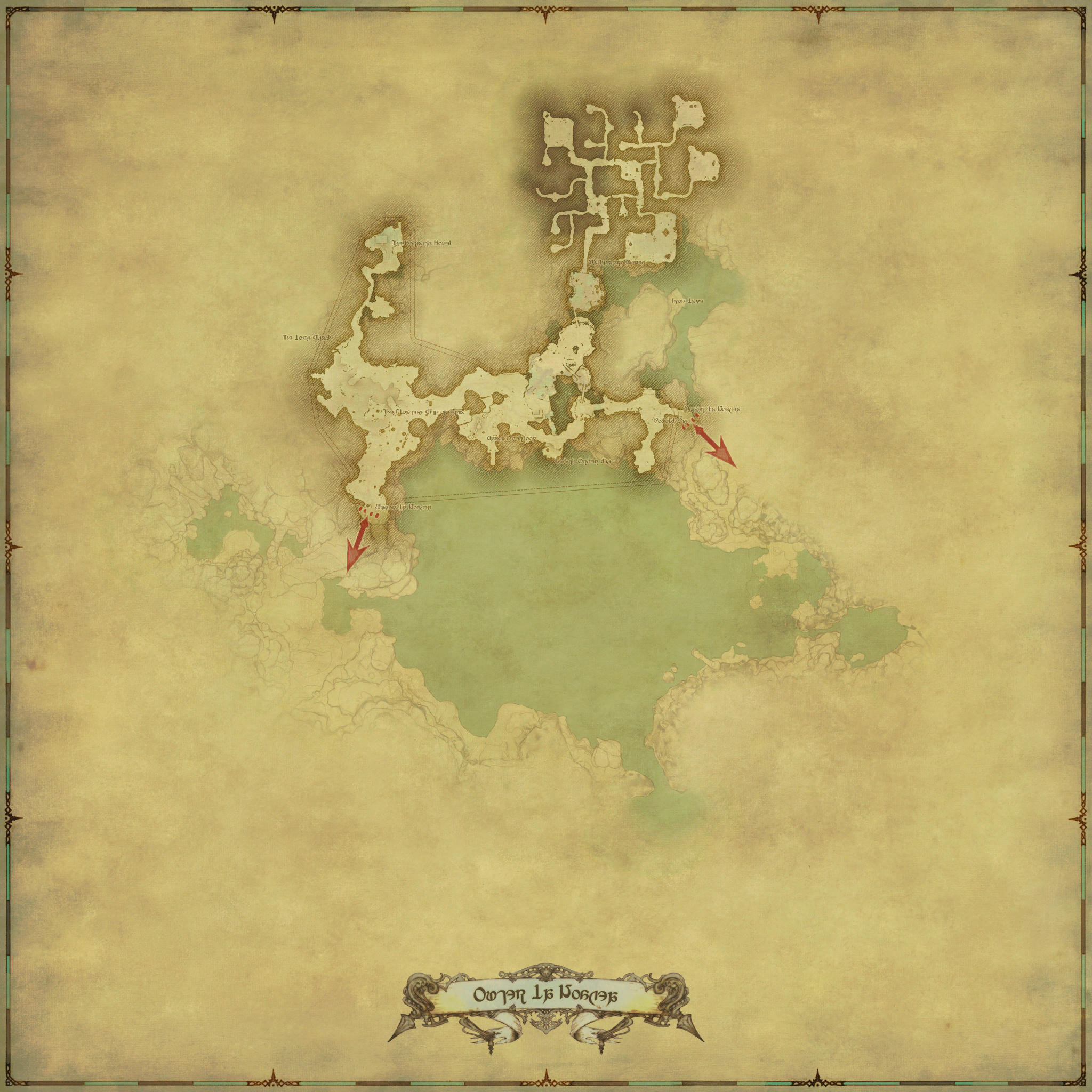 Map of Outer La Noscea