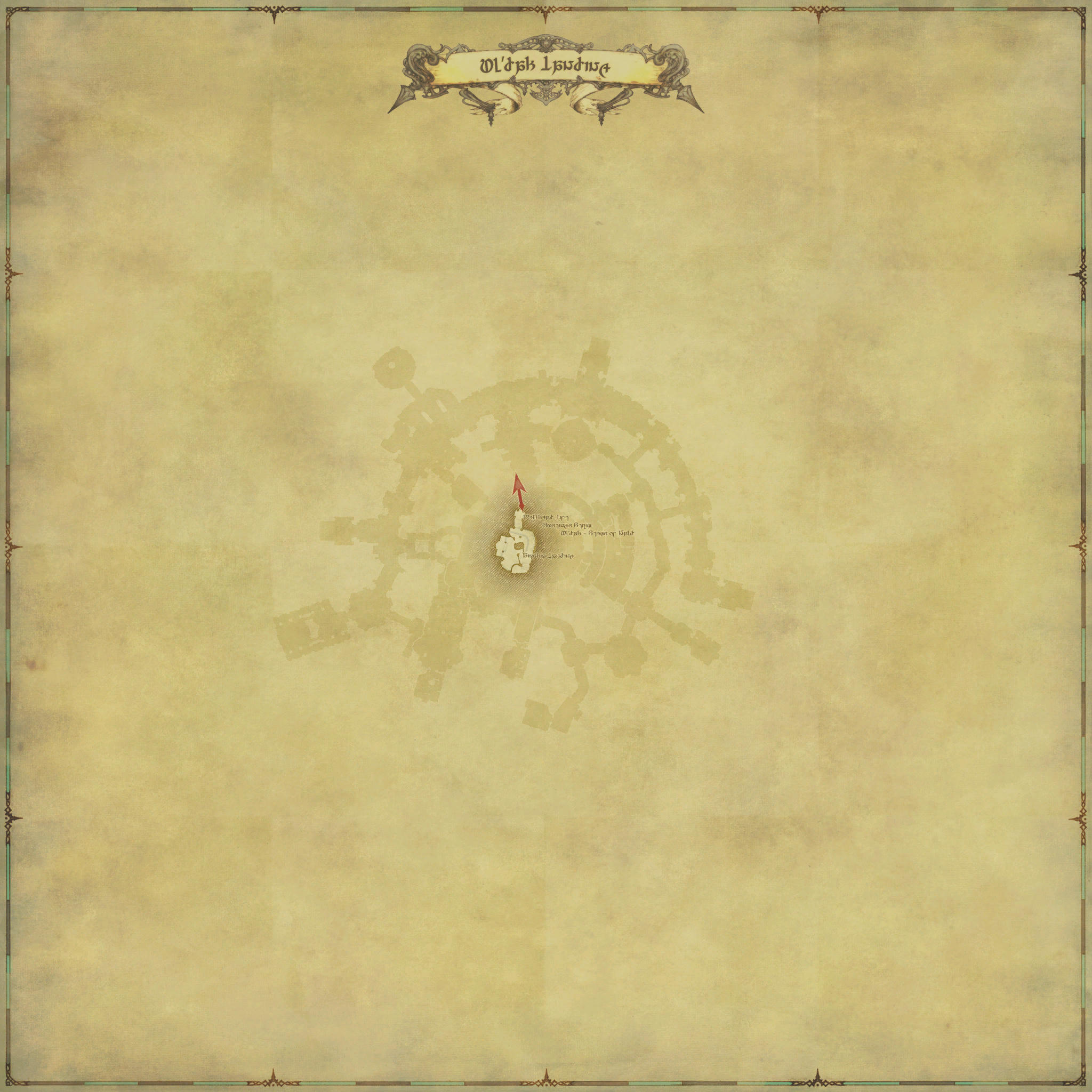 Map of Ul'dah - Steps of Nald