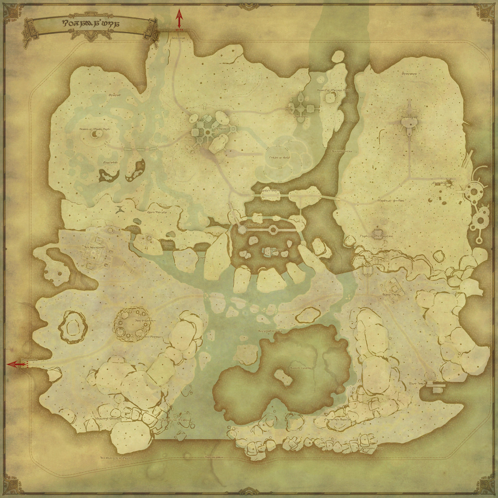 Map of Kozama'uka