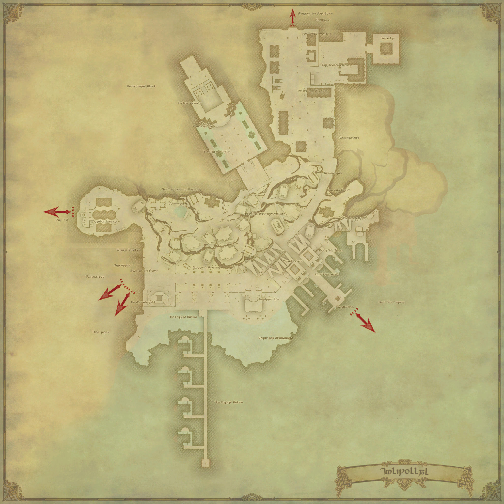 Map of Tuliyollal