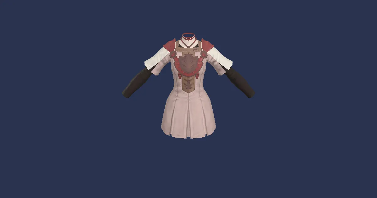 Hempen Tabard - 3D render