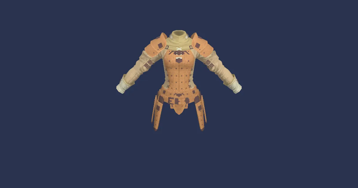 Leather Jacket - 3D render