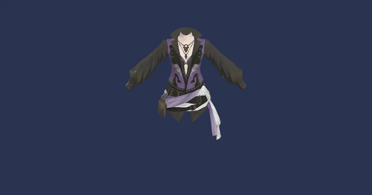 Holy Rainbow Shirt of Casting - 3D render