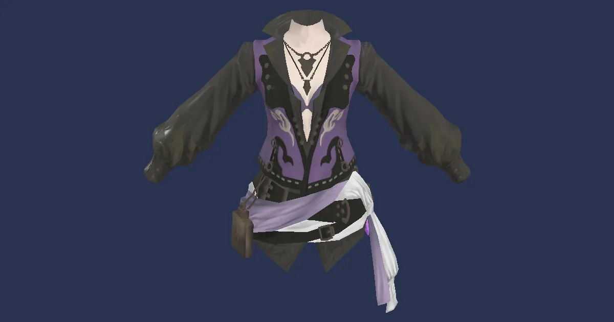 Holy Rainbow Shirt of Casting - 3D render