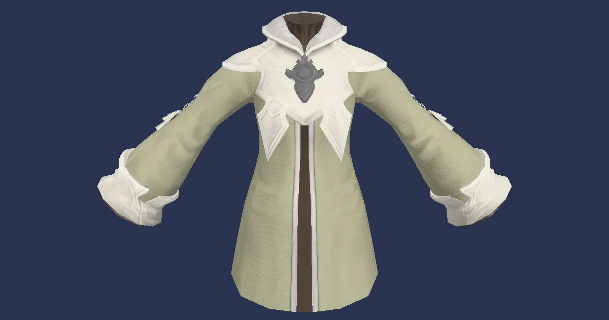 Velveteen Robe - 3D render
