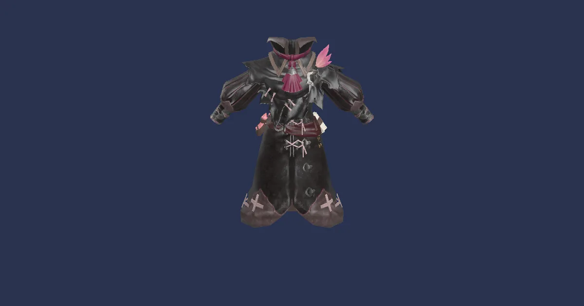 Wizard's Coat - 3D render