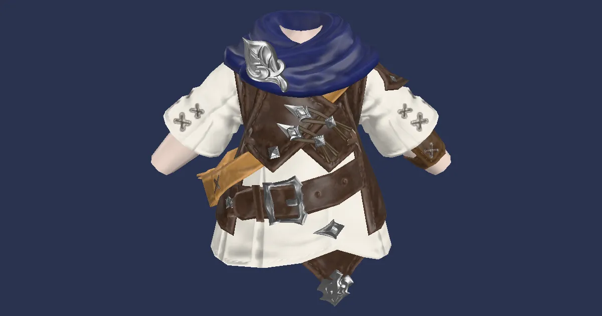 Rendu 3D de Tunique lalafelle