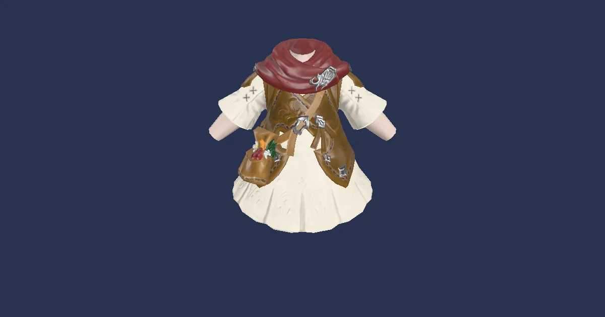 Rendu 3D de Caftan lalafell
