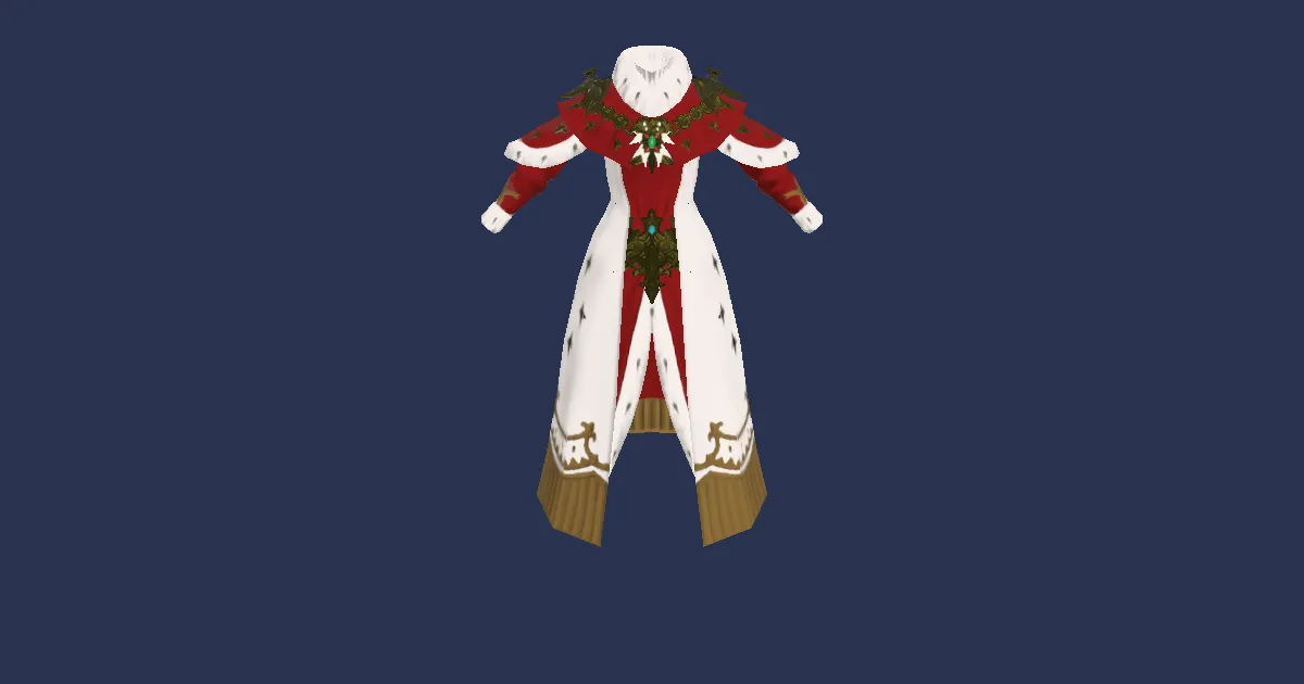 Rendu 3D de Manteau d'expert