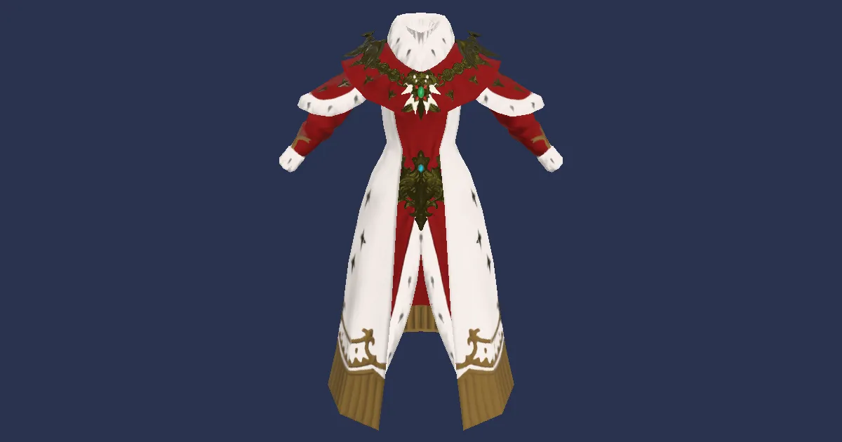 Rendu 3D de Manteau d'expert