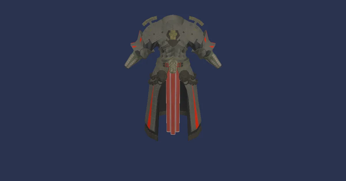 Noct Lorica - 3D render