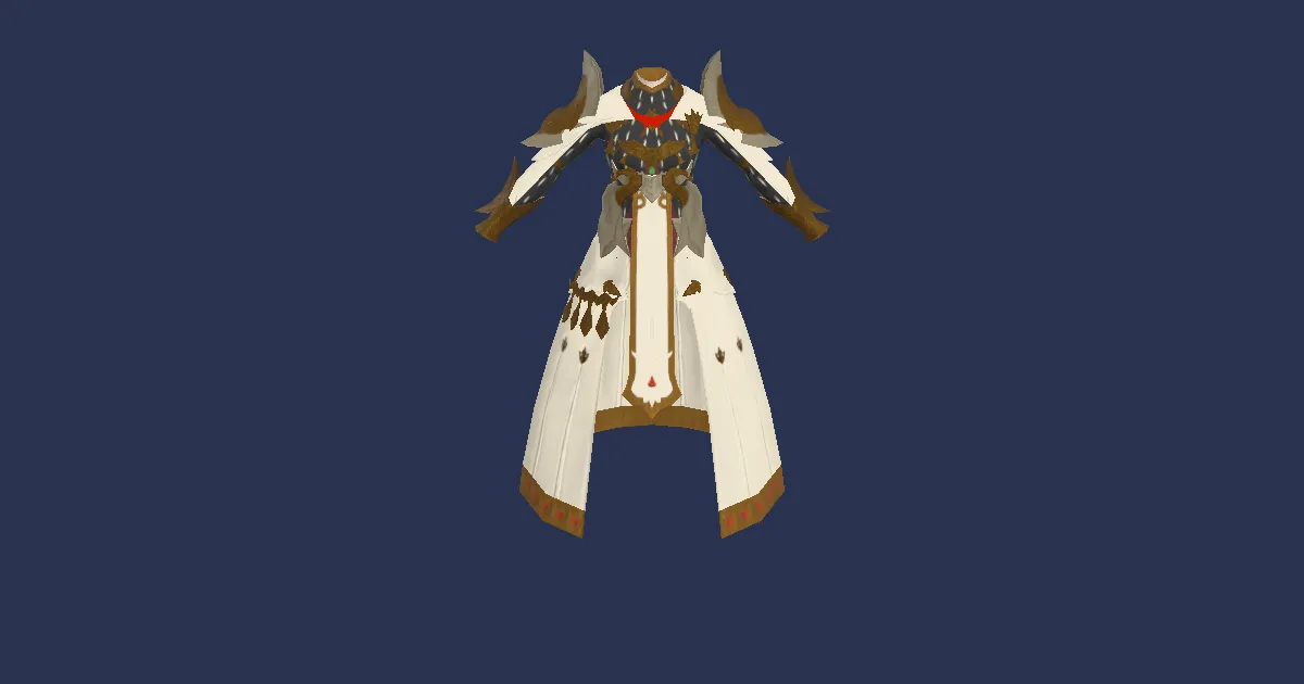 Daystar Robe - 3D render