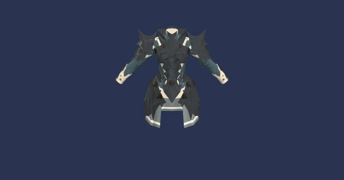 Titanium Mail of Scouting - 3D render