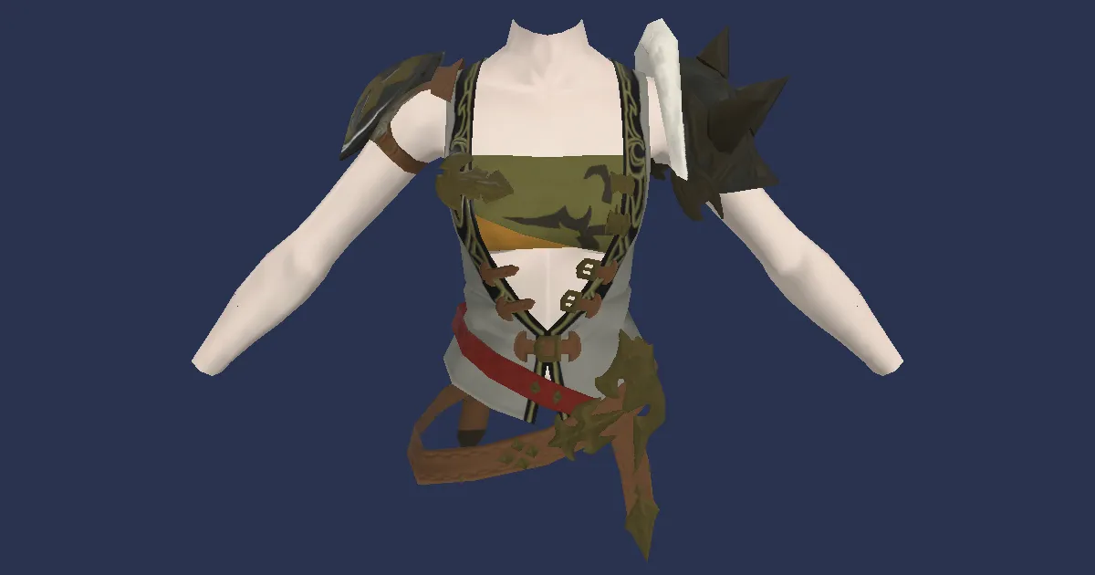 Dhalmelskin Jacket of Striking - 3D render