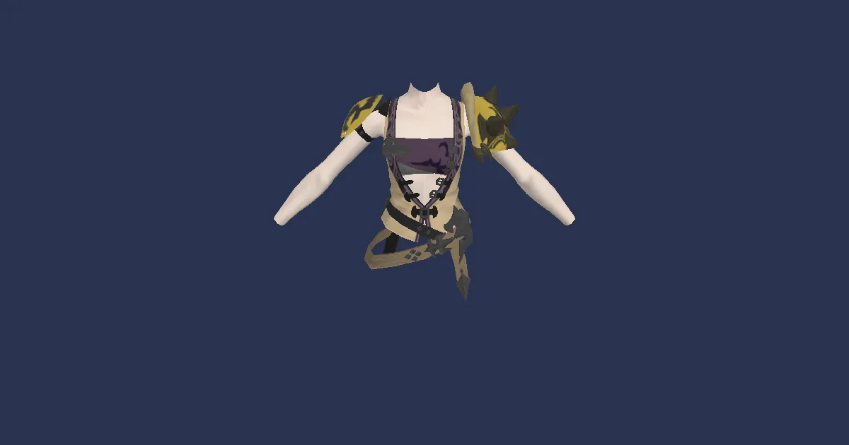 Dhalmelskin Jacket of Scouting - 3D render