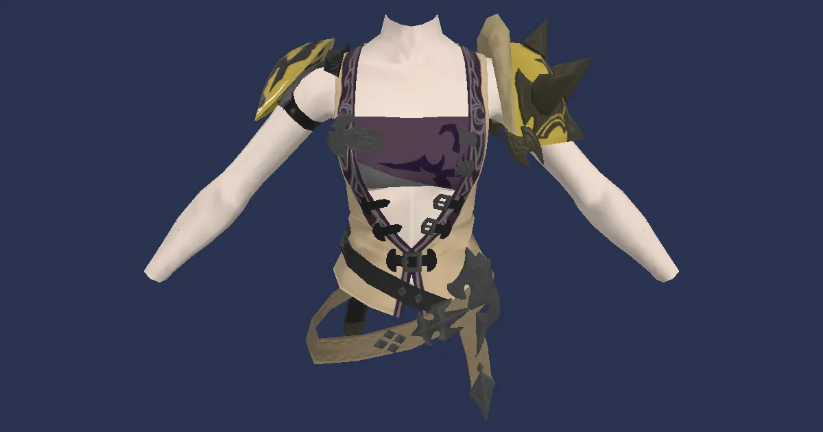Dhalmelskin Jacket of Scouting - 3D render