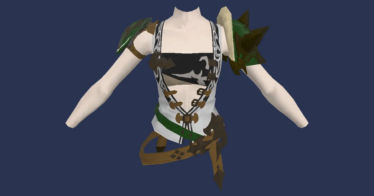 Dhalmelskin Jacket of Aiming - 3D render
