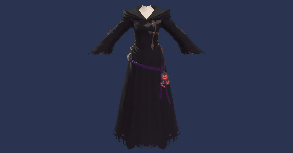 Eerie Robe - 3D render
