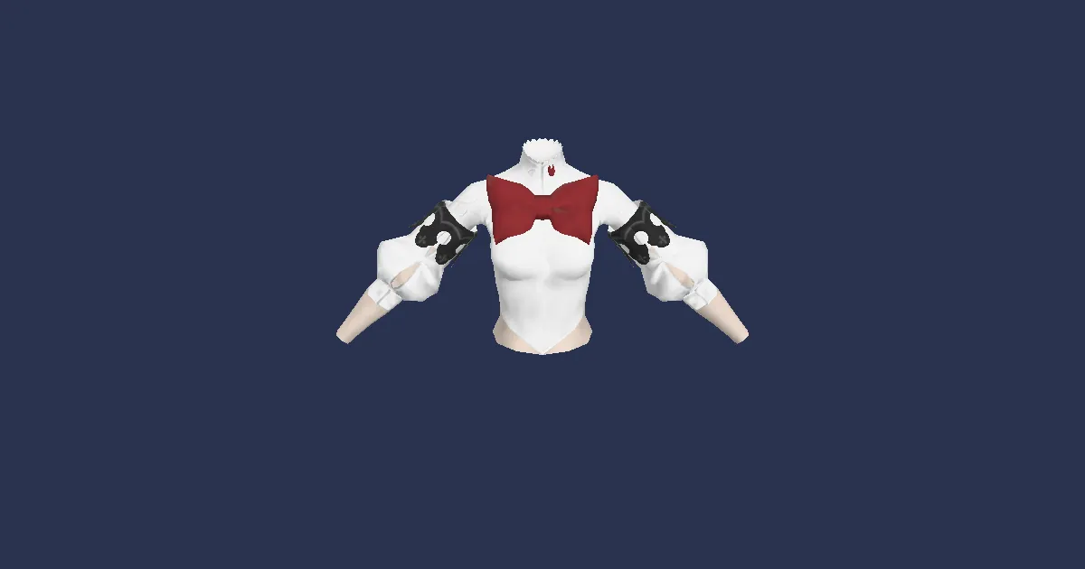 Rendu 3D de Bustier de lapin