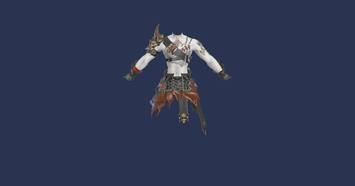 Rendu 3D de Harnais aoran