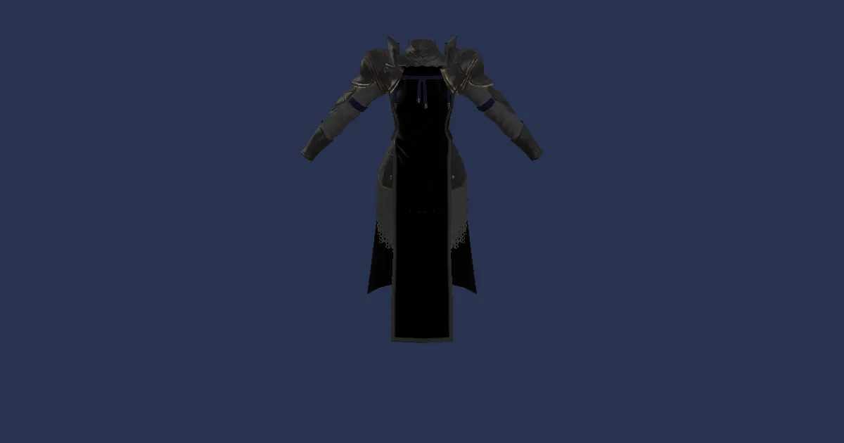 High Steel Mail of Maiming - 3D render