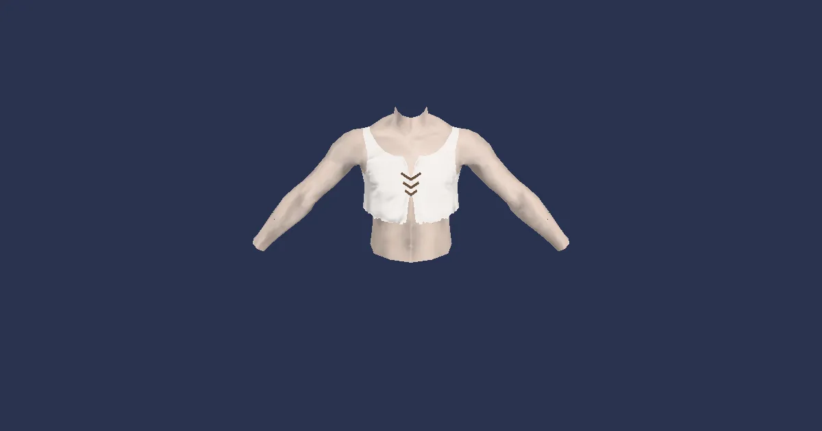 Rendu 3D de Gilet des mers du sud