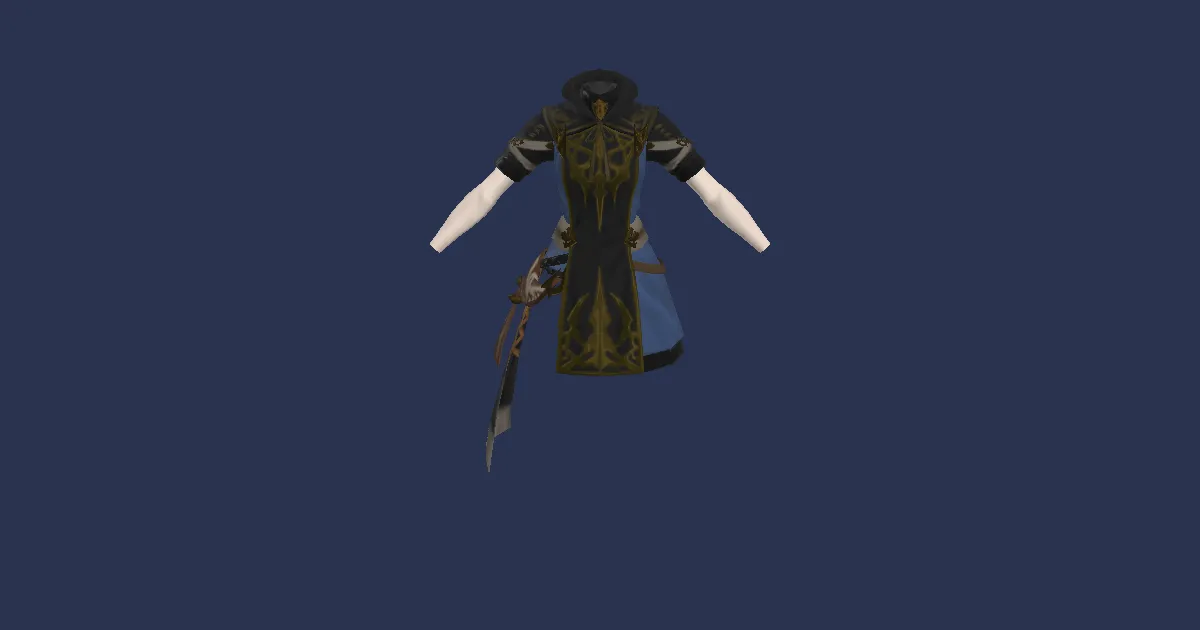 Pixie Cotton Acton of Striking - 3D render