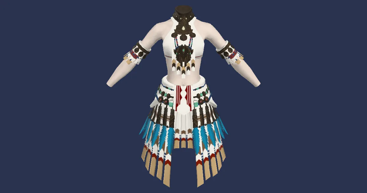 3D-Ansicht von Rothanf-Brustwickel der Heilung