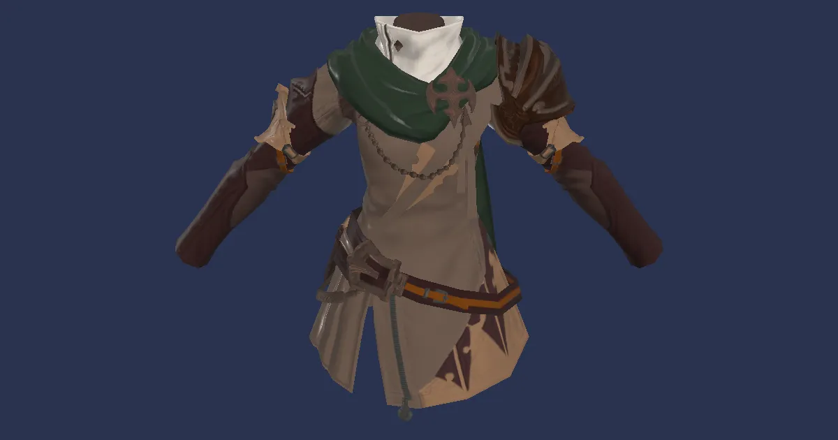 3D-Ansicht von Sergen-Gambeson der Heilung