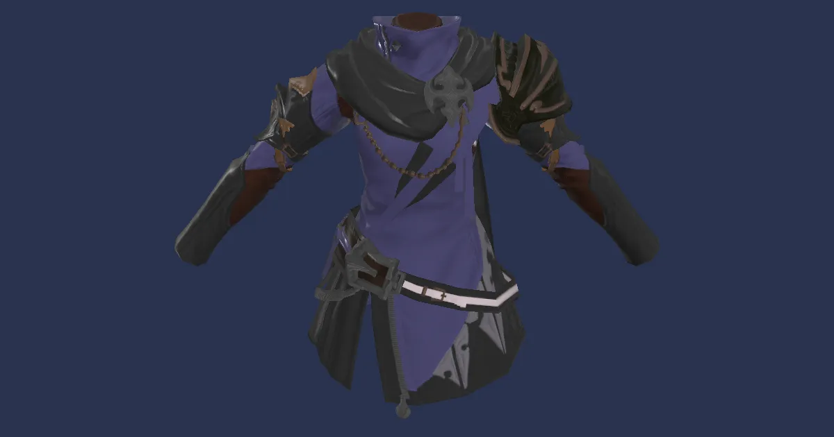 Serge Gambison of Casting - 3D render