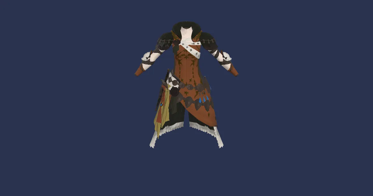 Zonureskin Coat of Maiming - 3D render