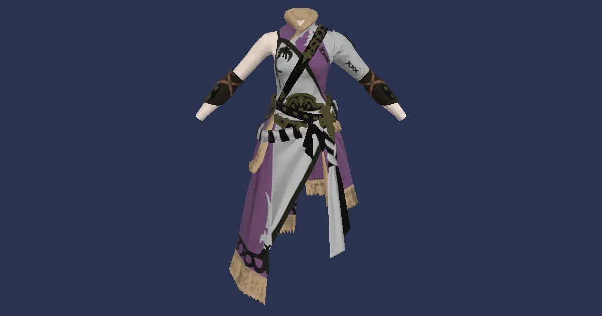 Snow Cotton Jacket of Striking - 3D render
