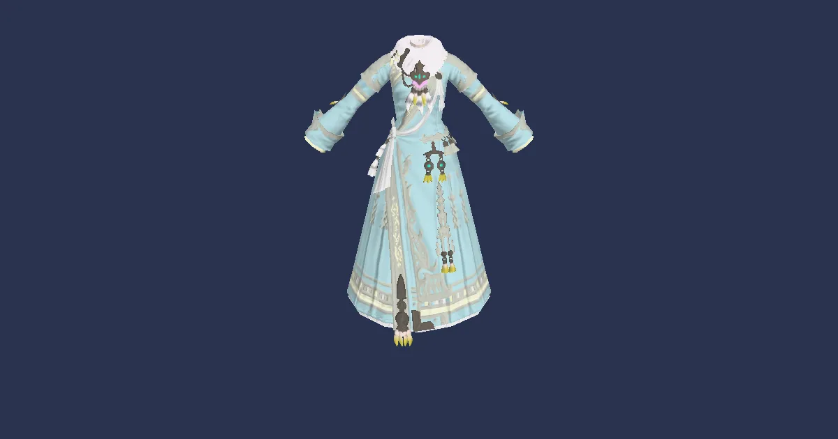 Kudzu Robe of Crafting - 3D render