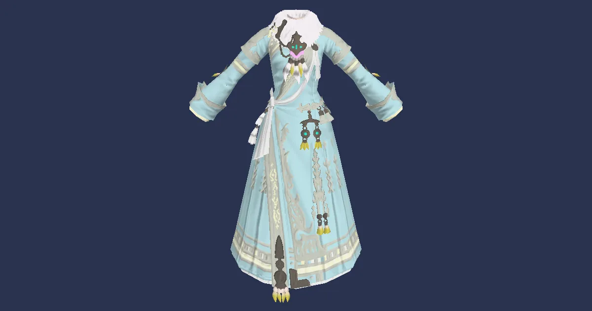 Kudzu Robe of Crafting - 3D render