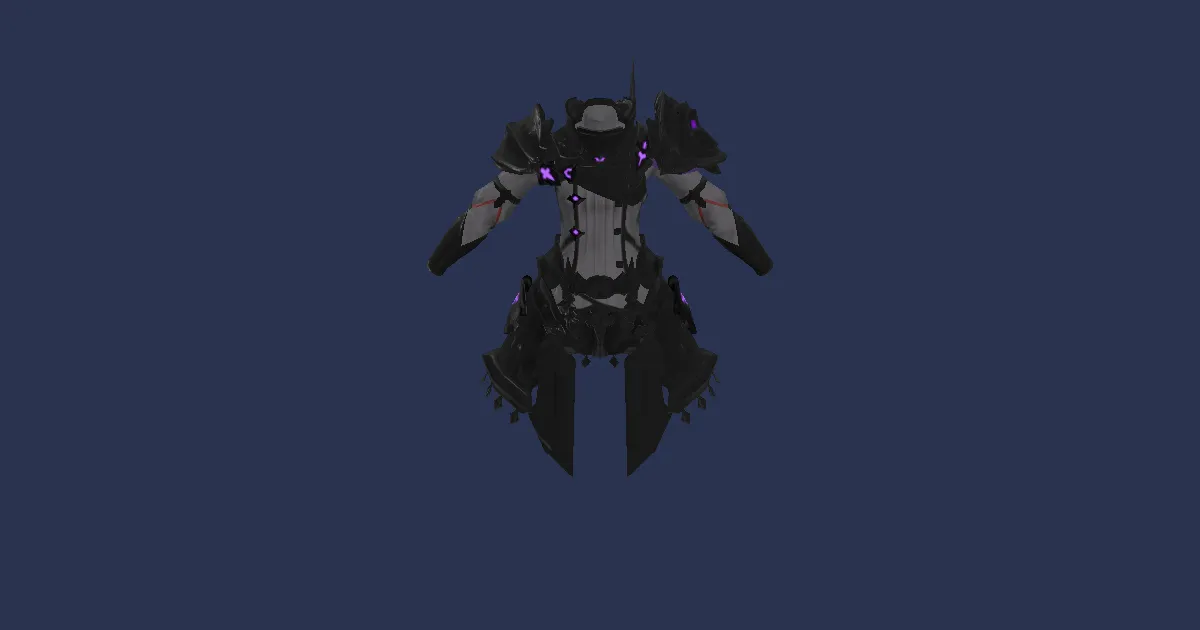 Ra'Kaznar Armor of Maiming - 3D render
