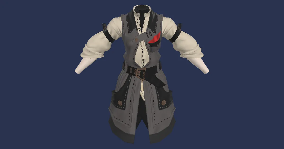 Rendu 3D de Jaque en coton nain