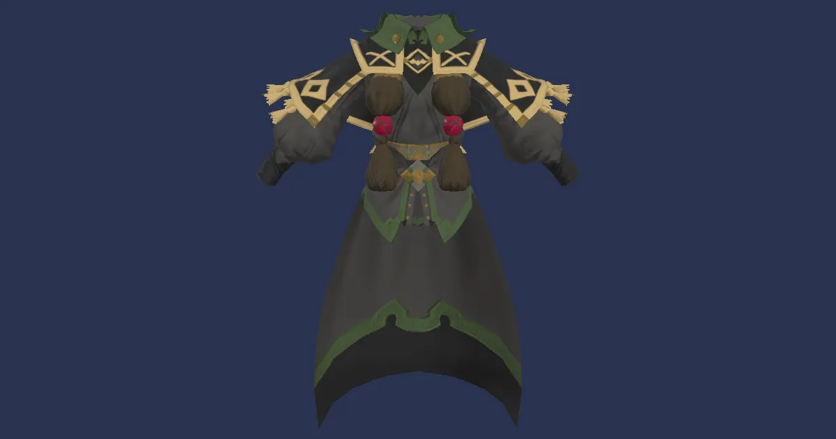 Swallowskin Jacket of Scouting - 3D render