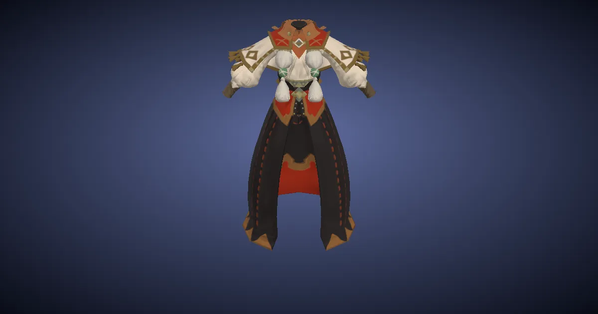 Zonureskin Robe of Gathering - 3D render