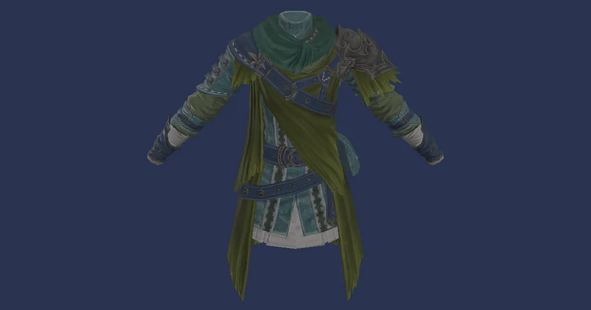 Mountain Linen Top of Scouting - 3D render