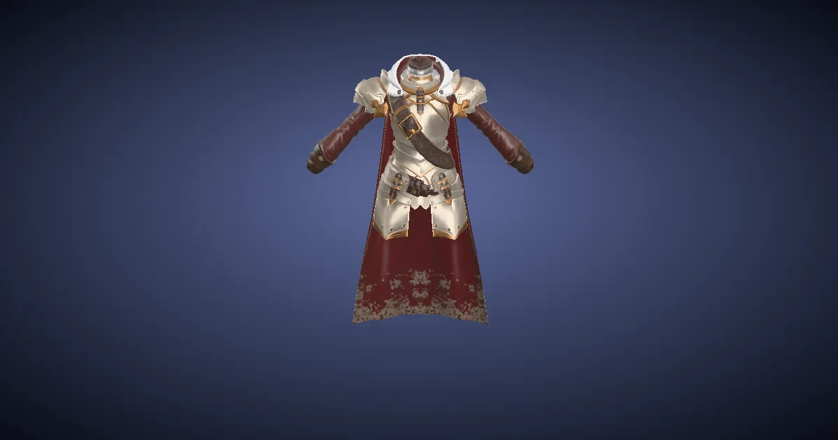 Historia Cuirass of Maiming - 3D render