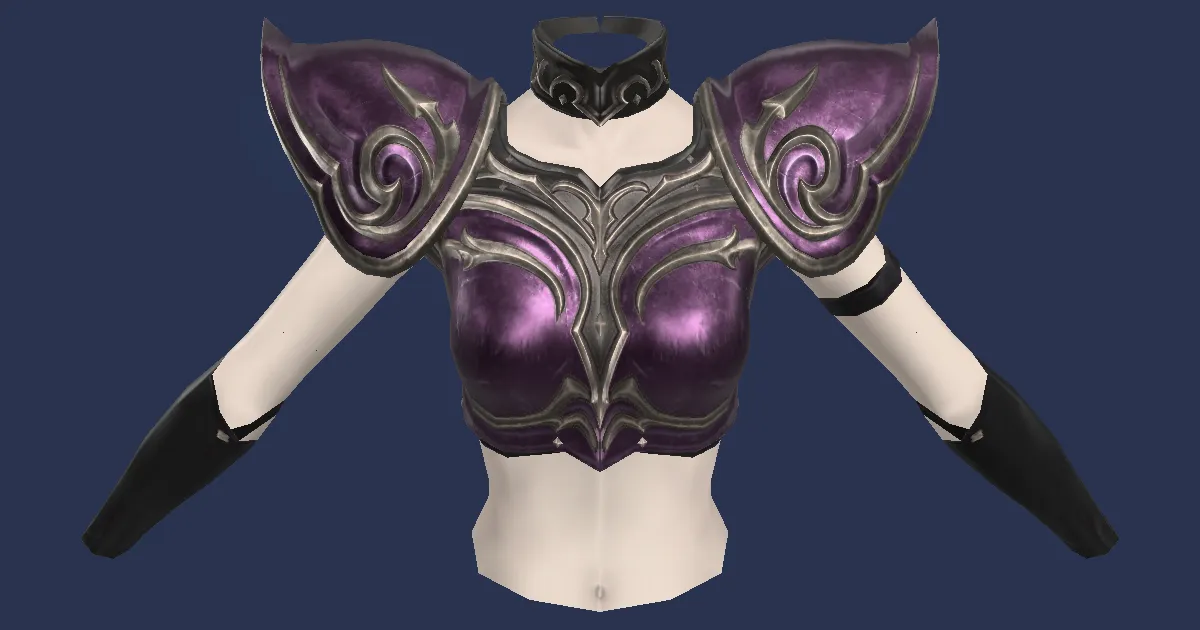 Phantom Vision Corselet of Maiming - 3D render